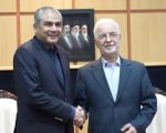Mohsin Naqvi Meets Iranian Counterpart To Discuss Bilateral Ties Regional Situation