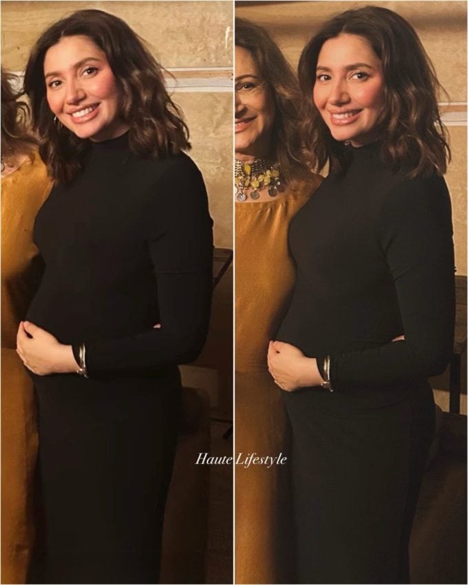 Mommy To Be Mahira Khan Flaunts Baby Bump In Stunning Miff Appearance 