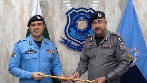 Sohail Ch Assures Tech Driven Policing War On Crime After Taking Charge As New Islamabad Ig