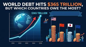 World Debt Hits 365 Trillion But Which Countries Owe The Most