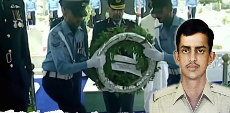 Youngest Nishan E Haider Recipient Rashid Minhas Shaheed Honoured On Air Force Day 