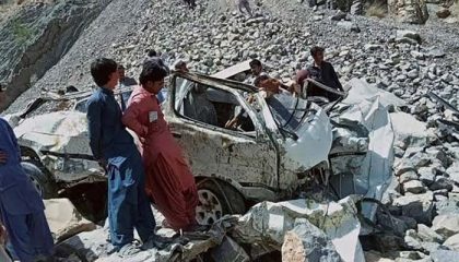 12 Die As Van Collides With Passenger Coach In Lasbela