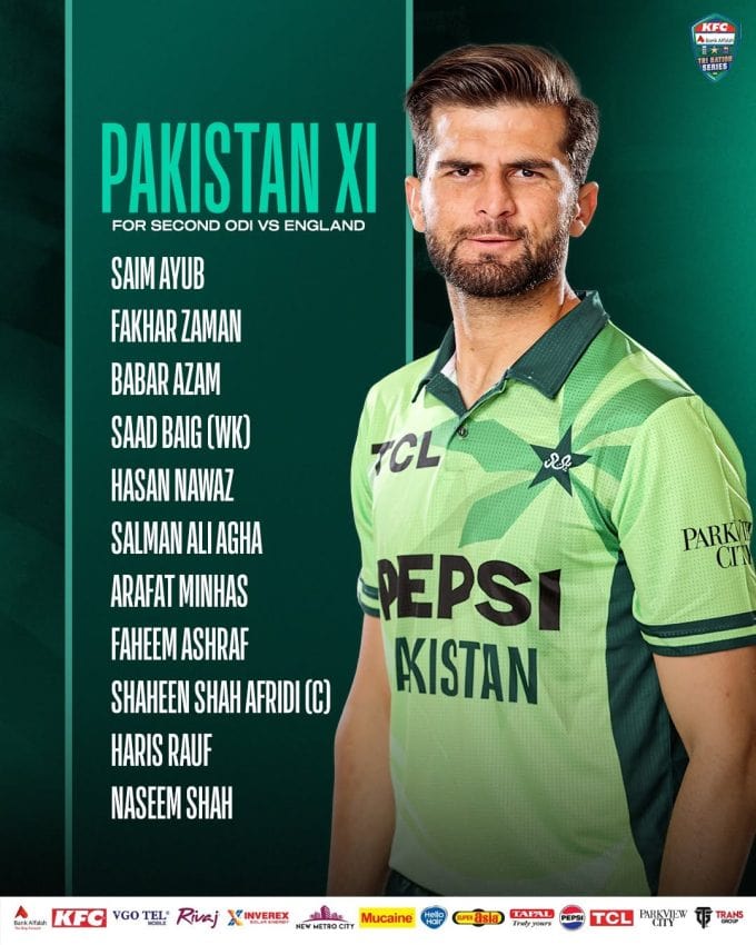 5 Down For 134 England Put Pakistan Under Pressure In Second Odi