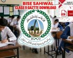 Bise Sahiwal Class 11 Inter Part 1 Gazette 2026 Pdf Download