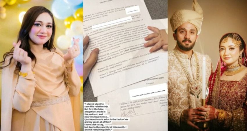 Emaan Fatima Takes Rajab Butt To Court Seeking Maintenance For Herself Son