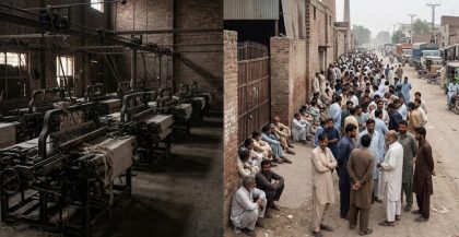 Faisalabads 40pc Power Looms Shut Leaving Over 1 Lac Workers Jobless