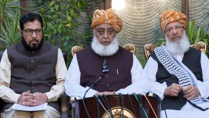 Fazlur Rehman Rejects Emergency In Kp Vows Strong Political Response