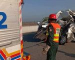 Five Die In Collision Involving Bus Car And Coaster On Motorway