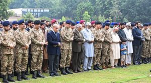 Funeral Prayers For Army Officers Martyred In Quetta Aircraft Crash Offered