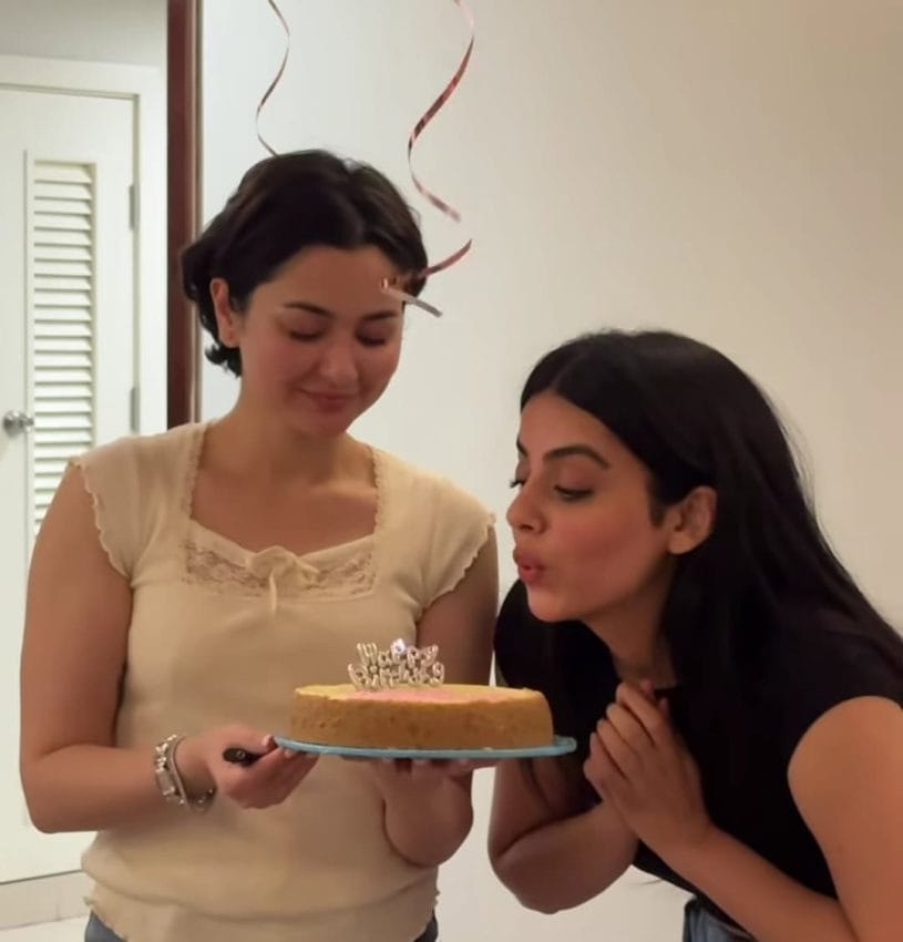 Hania Aamir And Yashma Gill Melt Hearts With Cute Birthday Moments