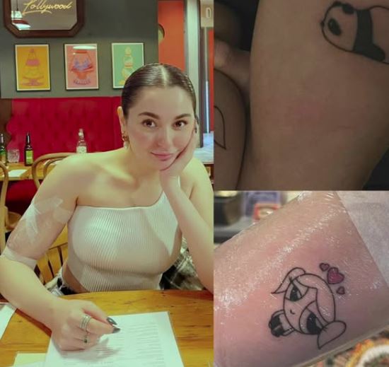Hania Aamir Turns Heads With New Love Yourself First Arabic Tattoo