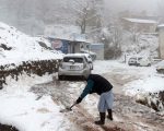 Heavy Snowfall Closes Babusar Highway In Diamer