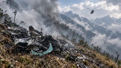 Heli Crash Leaves 6 Dead In Uttarakhand As Indias Aviation Safety Faces Scrutiny