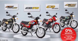 Honda Cd 70 Pridor Cg 125 2027 Models Installment Plans In Pakistan