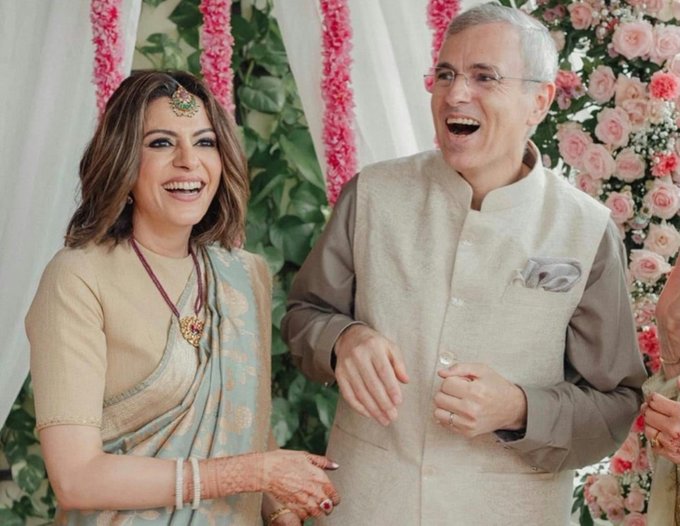 Iiojks Cm Omar Abdullah Marries Journalist Nidhi Razdan 3 Months After Divorce 