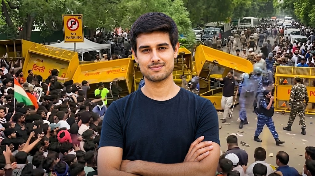 Indian YouTuber Dhruv Rathee arrested amid Massive Crackdown ahead of  October 10 protest