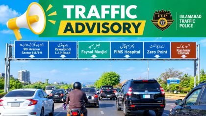 Islamabad Traffic Plan For October 24 25 Check Road Closure Alternative Routes