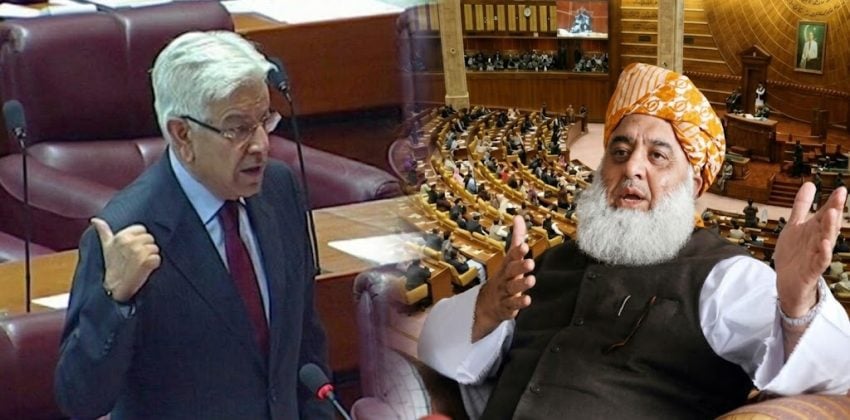 Khawaja Asif Clarifies Field Marshal Asim Munirs Tehran Visit In Strong Response To Fazlur Rehman