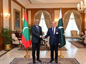 Maldives President Dr Muizzu Arrives In Pakistan Eyes Trade And Defence Deals