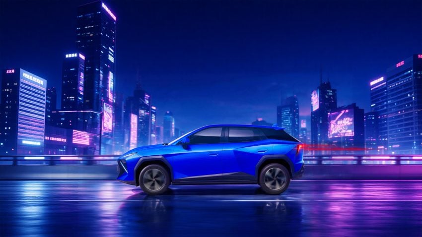 Omoda 4 Makes French Debut At Paris Motor Show With Futuristic Cyber Mecha Design 