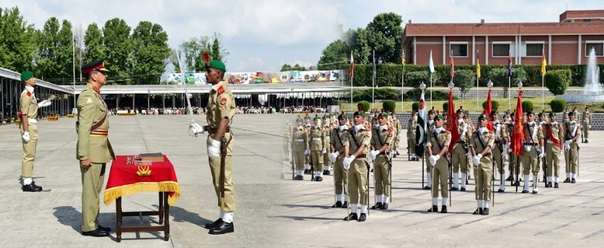 Pakistan Military Academys 154th Long Course Cadets Graduate In Grand Passing Out Parade
