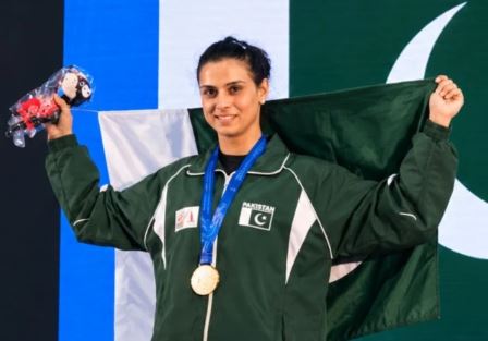 Pakistans Saima Shahzad Wins Gold At Asian Masters World Masters Grand Prix