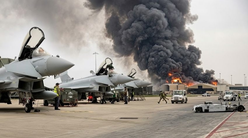 Saudi Arabia Gets Defence Boost As Uk Deploys Raf Typhoon Jets Amid Houthi Attacks
