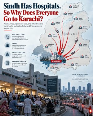 Sindh Has Hospitals So Why Does Everyone Go To Karachi