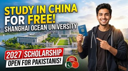 Study In China For Free Shanghai Ocean University Opens 2027 Scholarship Applications