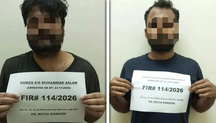 Two Arrested In Karachi For Posing As Army Officers To Defraud Citizens