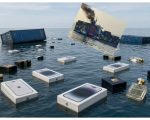 Viral Video Shows Iphones Floating In Strait Of Hormuz After Cargo Ship Sinks